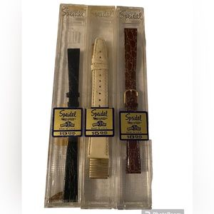 Speidel watch bands lot of 3